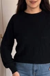 Светр INEDIT 10621 Black ONE SIZE - изображение 4