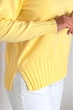 Светр INEDIT 10619 Yellow ONE SIZE - зображення 5