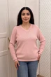Светр INEDIT 10627 Pudra ONE SIZE - изображение 4