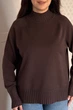 Светр INEDIT 10619-1 Brown ONE SIZE - изображение 4