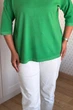 Светр INEDIT 10858 Green ONE SIZE - изображение 5