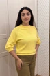 Светр INEDIT 10609 Yellow ONE SIZE - изображение 2