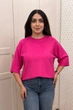 Светр INEDIT 10860 Purpur ONE SIZE - зображення 5