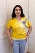 Футболка INEDIT 50032 Yellow M - изображение 1
