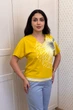 Футболка INEDIT 50032 Yellow M - изображение 2