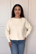 Светр INEDIT 10612 Latte ONE SIZE - зображення 1