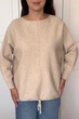 Светр INEDIT 10612 Beige ONE SIZE - зображення 5