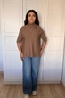 Светр INEDIT 10847 Capucino ONE SIZE - изображение 4