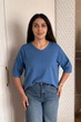 Светр INEDIT 10845 Djeans ONE SIZE - изображение 1