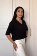 Светр INEDIT 10852 Black ONE SIZE - изображение 2