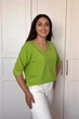 Светр INEDIT 10852 Pistachio ONE SIZE - изображение 2