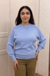 Светр INEDIT 10609 Blue ONE SIZE - изображение 4
