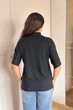 Светр INEDIT 10857 Black ONE SIZE - изображение 4