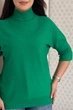 Светр INEDIT 10867 Green ONE SIZE - зображення 4