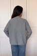 Светр INEDIT 10612 Grey ONE SIZE - зображення 3