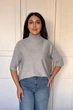Светр INEDIT 10847 Light-Grey ONE SIZE - изображение 1