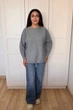 Светр INEDIT 10612 Grey ONE SIZE - зображення 7