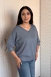 Светр INEDIT 10865 Grey ONE SIZE - изображение 2