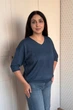 Светр INEDIT 10865 Indigo ONE SIZE - изображение 2