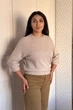 Светр INEDIT 10609 Beige ONE SIZE - зображення 2