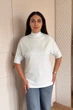Светр INEDIT 10857 Light-Blue ONE SIZE - зображення 2