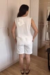 Футболка INEDIT 50052 White ONE SIZE - зображення 7