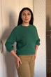 Светр INEDIT 10609 Dark-Green ONE SIZE - зображення 2