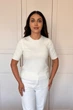 Светр INEDIT 10842 White ONE SIZE - изображение 1