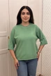 Светр INEDIT 10860 Avocado ONE SIZE - изображение 1