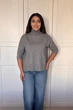 Светр INEDIT 10844 Grey ONE SIZE - зображення 5