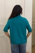 Светр INEDIT 10847 Emerald ONE SIZE - изображение 3