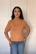 Светр INEDIT 10849 Caramel ONE SIZE - изображение 1