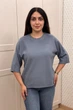 Светр INEDIT 10860 Grey ONE SIZE - изображение 1