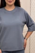 Светр INEDIT 10860 Grey ONE SIZE - изображение 4