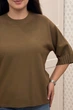 Светр INEDIT 10860 Capucino ONE SIZE - изображение 4