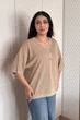 Светр INEDIT 10863 Beige ONE SIZE - зображення 2
