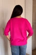 Светр INEDIT 10865 Purpur ONE SIZE - изображение 3