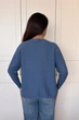 Светр INEDIT 10612 Indigo ONE SIZE - изображение 3