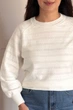Светр INEDIT 10621 White ONE SIZE - зображення 4