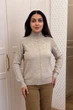 Светр INEDIT 10624 Beige ONE SIZE - зображення 1