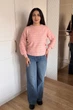 Светр INEDIT 10621 Pudra ONE SIZE - изображение 5
