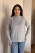Светр INEDIT 10619-1 Grey ONE SIZE - изображение 1