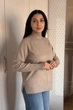 Светр INEDIT 10619-1 Beige ONE SIZE - изображение 2
