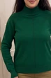 Светр INEDIT 10624 Green ONE SIZE - изображение 5
