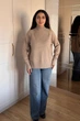Светр INEDIT 10619-1 Beige ONE SIZE - изображение 5