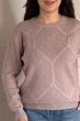Светр INEDIT 10622 Beige ONE SIZE - изображение 4