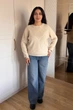Светр INEDIT 10622 Ivory ONE SIZE - изображение 6