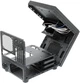 Корпус Chieftec GAMING CUBE CI-01B-OP mATX, без БЖ, Black (CI-01B-OP) - зображення 3