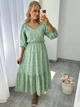 Жіноча сукня оливковий 50-52 арт.190tuha - изображение 1