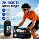 Міні екшн-камера D07JA Чорна 2K, Wi-Fi 2.4G, дисплей 1.5″, кут огляду 125°, підтримка карт пам’яті до 128 ГБ - изображение 7